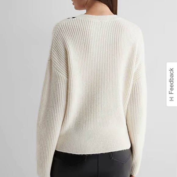 Express Color Block Sweater - Picture 5 of 5